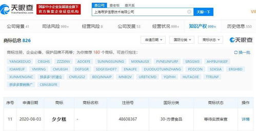 拼多多關聯公司注冊“夕夕餅”“夕夕糕”商標，計算機軟硬件技術開發引關注